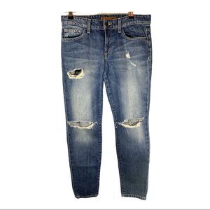 JOE’S Women’s Vintage Reserve Judith Distressed Straight Ankle Jean Blue Size 27